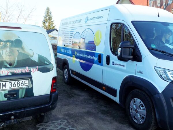 Reklama na samochody _ oklejanie samochodów reklama na pojazdach arek