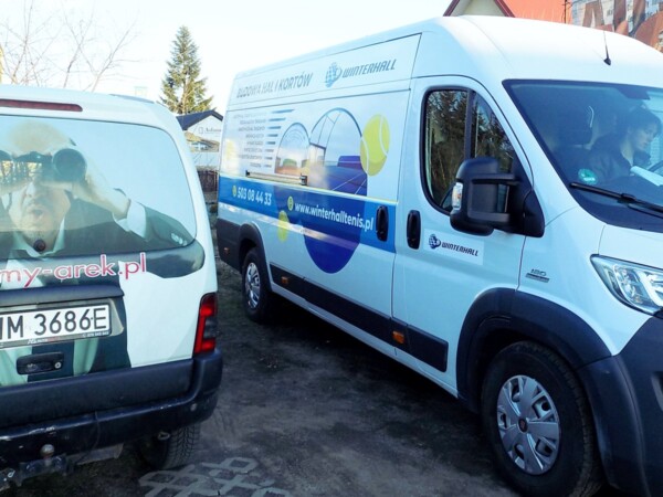 Reklama na samochody _ oklejanie samochodów reklama na pojazdach arek