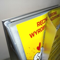 potykacz reklamowy ramka zatrzaskowa na plakat