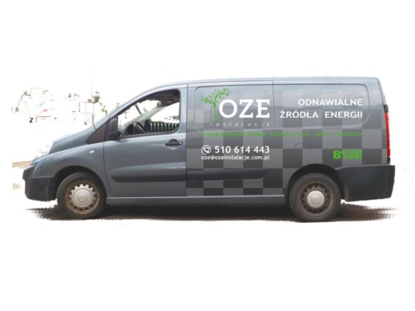 projektowanie reklamy na samochód wizualizacja grafiki reklamowej