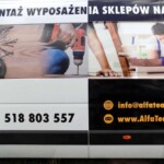 reklama na samochód dostawczy - naklejanie reklamy firmowej na auto
