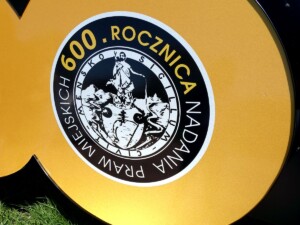 Odblaskowe logo druk reklamy na folii odblaskowej