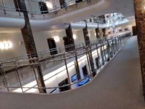 reklama wewnętrzna usługi reklamowe Warszawa centrala PGNiG