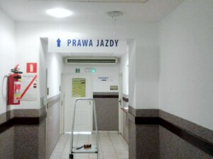 Oznakowanie informacyjne urzędu miasta mińsk mazowiecki