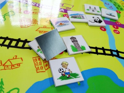 metalowa tablica laminowany wydruk mapy magnesy z nadrukiem